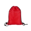 Custom Polyester Drawstring Backpack | https://www.bestnamebadges.com