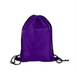 Custom Polyester Drawstring Backpack | https://www.bestnamebadges.com
