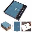 A5 Classic Journal Leather Writing Notebook with Pen/ Gift | https://www.bestnamebadges.com