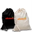 Drawstring Laundry Bag w/ Shoulder Strap (24" X 34") | https://www.bestnamebadges.com