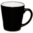 Two Tone Coffee Ceramic Mugs 12 oz. | https://www.bestnamebadges.com