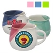 Two-Tone Drip Glazed Coffee Mug | https://www.bestnamebadges.com
