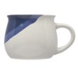 Two-Tone Drip Glazed Coffee Mug | https://www.bestnamebadges.com