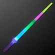 Neon Glow Expanding Light Sword | https://www.bestnamebadges.com