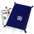Dice Foldable Rectangle Tray | https://www.bestnamebadges.com