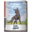 Coloring Book - K-9 Hero in Training | https://www.bestnamebadges.com