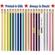 High Quality Imported Round Pencils, Popular & Inexpensive | https://www.bestnamebadges.com