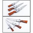 AK47 Folding Knife with LED Light | https://www.bestnamebadges.com
