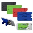 Two Function Soft Silicone Cell Phone Kickstand & Wallet | https://www.bestnamebadges.com