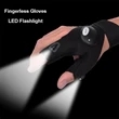 LED Flashlight Multipurpose Glove | https://www.bestnamebadges.com