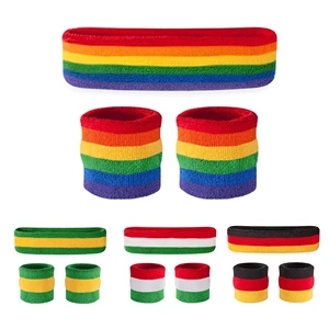 Terry-Sport-Wristband-Headband