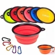 Silicone Dog Bowl With Hook | https://www.bestnamebadges.com