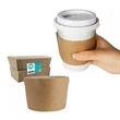 Non-Slip Paper Coffee Sleeves | https://www.bestnamebadges.com