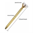 Big Crystal Diamond Pen | https://www.bestnamebadges.com