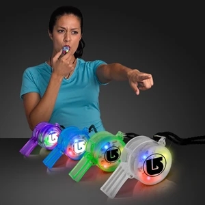 Flashing whistle