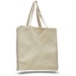 12 oz.Classic Book Tote Bags w/ Gusset Canvas (14"X15"X4") | https://www.bestnamebadges.com