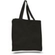 12 oz.Classic Book Tote Bags w/ Gusset Canvas (14"X15"X4") | https://www.bestnamebadges.com