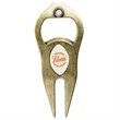 Hat Trick Golf Divot Tool With Football Shape Ball Marker | https://www.bestnamebadges.com