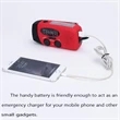 Emergency Solar Hand Crank NOAA  AM/FM Radio LED Flashlight | https://www.bestnamebadges.com