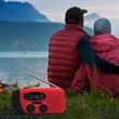 Emergency Solar Hand Crank NOAA  AM/FM Radio LED Flashlight | https://www.bestnamebadges.com