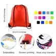 Sport Gym Sack Large Drawstring Reflective Bag | https://www.bestnamebadges.com