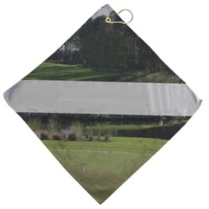 16" x 16" Full Bleed Microfiber Golf Towel