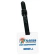 Square Metal Bag Tag | https://www.bestnamebadges.com