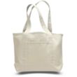 Premium Zipped Closure Tote | https://www.bestnamebadges.com