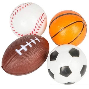 Sports Stress Foam Balls | https://www.bestnamebadges.com