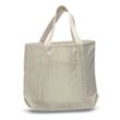 Large Custom Cotton Canvas Tote Bags w/ Interior Pocket 12oz | https://www.bestnamebadges.com