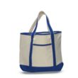 Large Custom Cotton Canvas Tote Bags w/ Interior Pocket 12oz | https://www.bestnamebadges.com