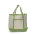 Large Custom Cotton Canvas Tote Bags w/ Interior Pocket 12oz | https://www.bestnamebadges.com