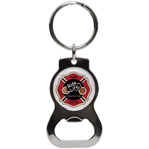 Rounded Keychain Bottle Opener