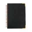 Good Value™ Woven Paper Hardback With Metal Accents Notebook | https://www.bestnamebadges.com