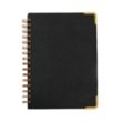 Good Value™ Woven Paper Hardback With Metal Accents Notebook | https://www.bestnamebadges.com