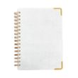 Good Value™ Woven Paper Hardback With Metal Accents Notebook | https://www.bestnamebadges.com