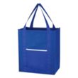 Non-Woven Wave Shopper Tote Bag | https://www.bestnamebadges.com