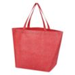 Crosshatch Non-Woven Tote Bag | https://www.bestnamebadges.com