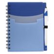 Tri-Pocket Notebook & Pen | https://www.bestnamebadges.com