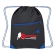 Color Pop Recycled Drawstring Bag | https://www.bestnamebadges.com