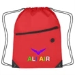 Hit Recycled Sports Pack With Front Zipper | https://www.bestnamebadges.com