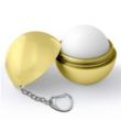 Metallic Lip Balm with Keychain | https://www.bestnamebadges.com