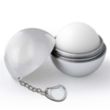 Metallic Lip Balm with Keychain | https://www.bestnamebadges.com
