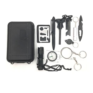 Camping Gear Tactical Survival Kit 14 in 1 | https://www.bestnamebadges.com