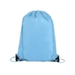 Custom Drawstring Bag with Reinforced Corners | https://www.bestnamebadges.com