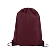 Custom Drawstring Bag with Reinforced Corners | https://www.bestnamebadges.com