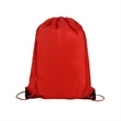 Custom Drawstring Bag with Reinforced Corners | https://www.bestnamebadges.com