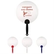 Plastic Hand Fan | https://www.bestnamebadges.com