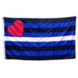 Leather Pride Deluxe Flag | https://www.bestnamebadges.com