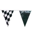 Custom 9Mil Poly Blockout Streamer with 9" x 12" Pennants | https://www.bestnamebadges.com